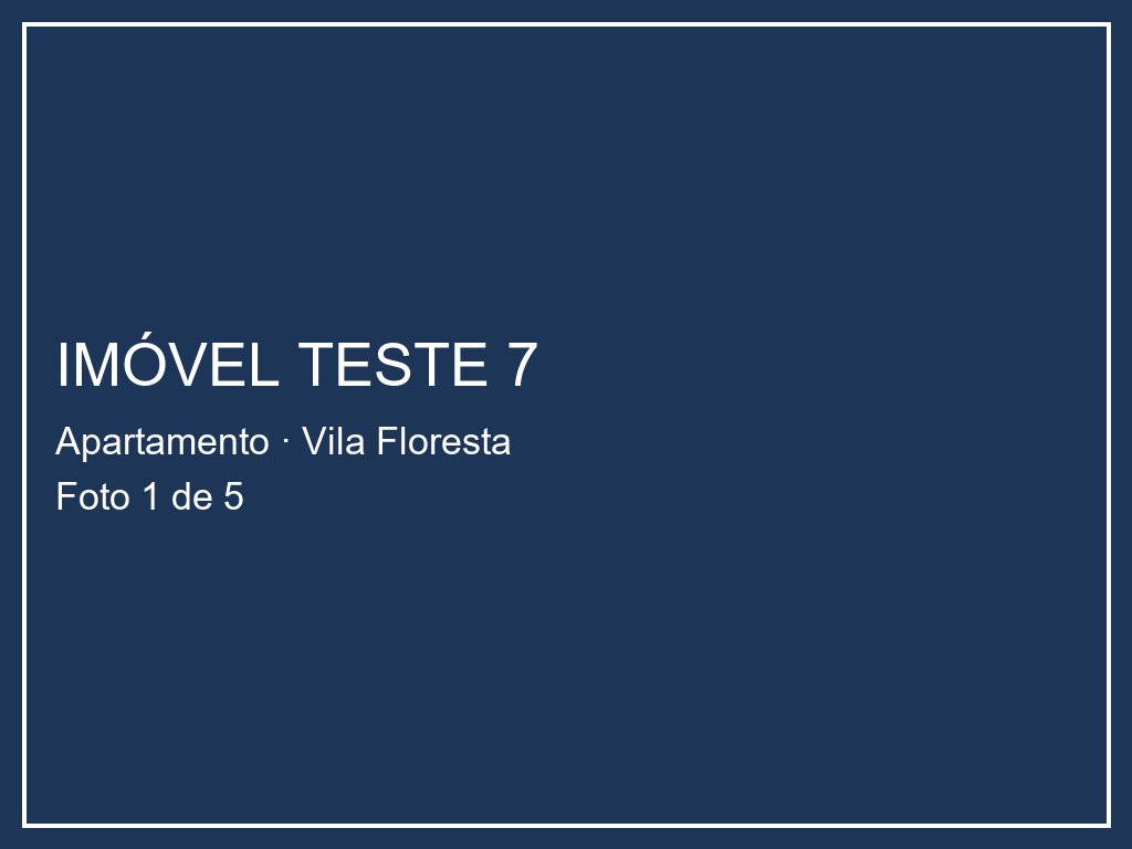 [TESTE] Apartamento 4 quartos no Vila Floresta, Criciúma