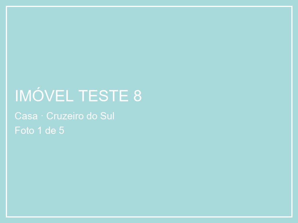 [TESTE] Casa 2 quartos no Cruzeiro do Sul, Criciúma